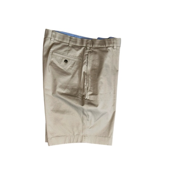 Brooks Brother Light Weight Advantage Chino Stretch Khaki Flat Front W34 SRMP$90 - Picture 2 of 7